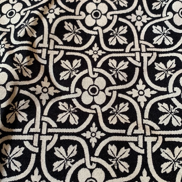 Talbots Navy and White skirt - Picture 4 of 5